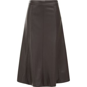 WE Fashion - Midi-rok - Imitatieleer