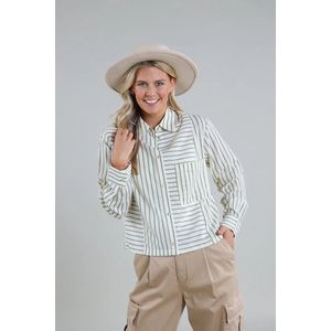 SS240421 Molly blouse Stripe