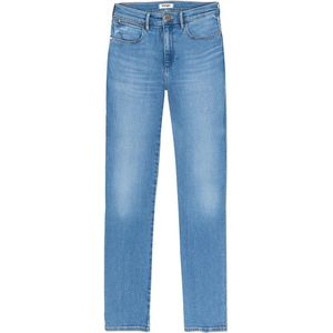 Wrangler Dames Jeans SLIM slim Fit Blauw 34W / 34L Volwassenen