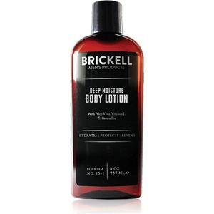 Brickell - Deep Moisture - Body Lotion - 237 ml - Voor Mannen - 99% Natuurlijk