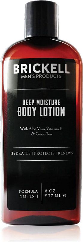 Brickell - Deep Moisture - Body Lotion - 237 ml - Voor Mannen - 99% Natuurlijk