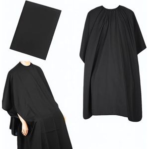 Kappersmantel I Kapmantel I Kappersschort I Kapperscape I Knipschort I Haar Accessoire I Zwart I 100 X 140 CM