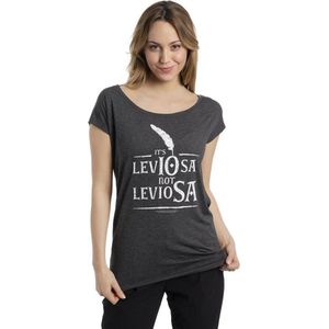 Harry Potter Leviosa T-shirt donkergrijs gemêleerd 4XL