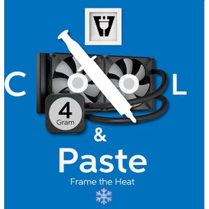 Vivefly Electronics Cool&Paste 4G - Thermische Pasta - CPU Koeler - Koelpasta - Geschikt voor Videokaarten - Hoge Prestaties - Warmteafvoer - Beste Thermische Pasta - Thermal Paste