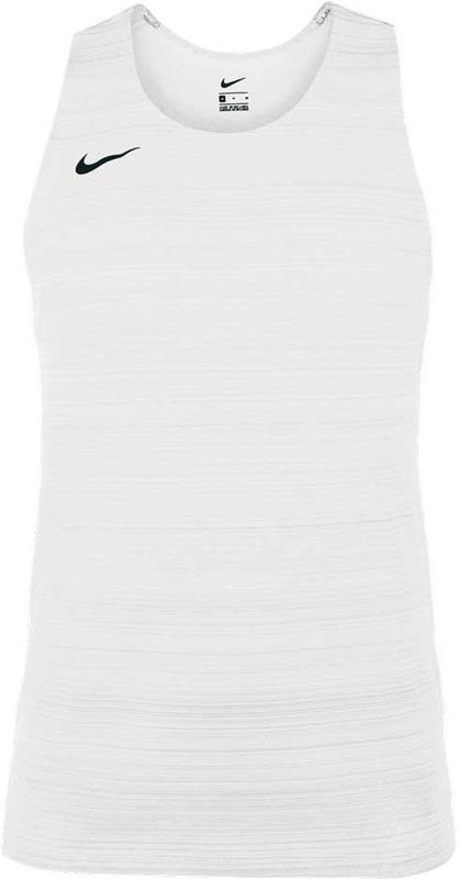 Nike - Stock Dry Miler - Mouwloos T-shirt - Wit