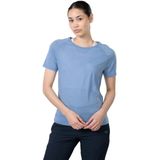 Kari Traa - Sanne - T-shirt - Blauw - Korte Mouwen - Wol