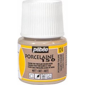 Porseleinverf - 124 Powder Taupe - Pebeo - 45ml