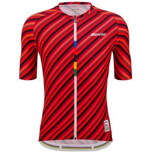 Santini Imola 1968 Uci Korte Mouw Wielertrui Rood XL Man