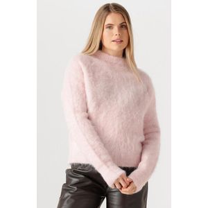 Ibana Konia Truien & vesten Dames - Sweater - Hoodie - Vest- Lichtroze - Maat XS