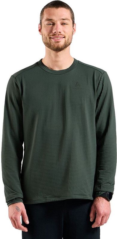 Odlo - Heren Essential Thermal - Fleece Trui - Zacht - Functioneel - Thermoshirts