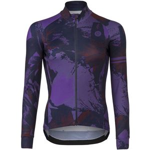 AGU Flower Fietsshirt Lange Mouwen Performance Dames - Purple Rain - S