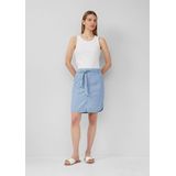 Rok - Denimlook - Korte Rok - Lyocell - Hoge Tailleband
