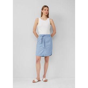 Rok - Denimlook - Korte Rok - Lyocell - Hoge Tailleband