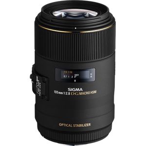 Sigma 105mm F2.8 EX DG OS HSM Macro Canon EF-mount - Camera lens