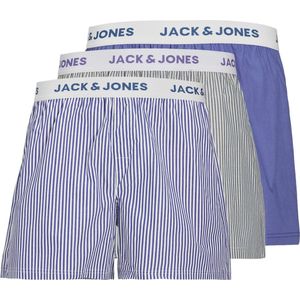 Jack & Jones Heren Wijde Boxershorts JACLUKE 3-Pack - Maat M