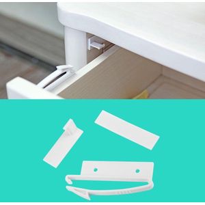 Multifunctioneel veiligheidsslot voor deur - 4 stuks - baby peuters kinderen .
