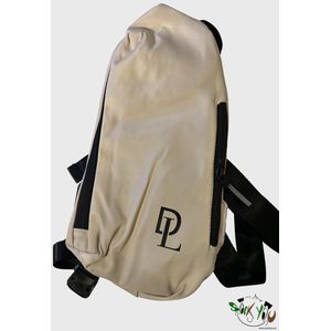 Deryan Louise crossbody tas creme