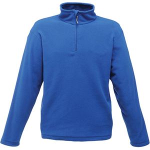 Kobalt Blauw dunne fleece trui met halve rits merk Regatta maat L