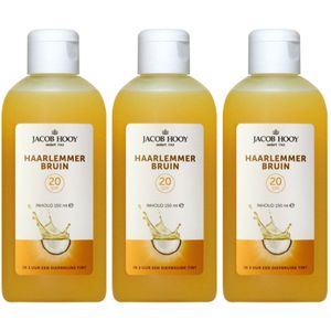 Jacob Hooy Haarlemmer Bruin SPF20 – 3-pack – Haarlemmerbruin Snelbruiner voor lichaam & Gezichtscrème – 3 stuks