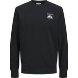Jack&Jones - Jjone Coor Summer Sweat Crew Neck - Zwart - Sweatshirt