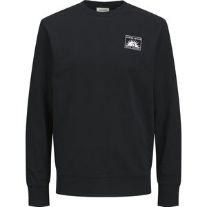 Jack&Jones - Jjone Coor Summer Sweat Crew Neck - Zwart - Sweatshirt