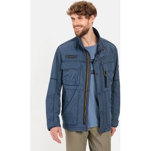 camel active Lichtgewicht blouson met opstaande kraag - Maat menswear-58 - Blauw