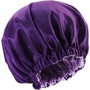 Satijnen Haarkapje voor Dames - Zijden Slaapmuts voor Natuurlijk Haar - Content Nodig