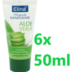Elina - Aloe Vera Hand Cream in Tube - Handcrème - 50ml