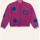 Oilily - Vairy cardigan - Paars - 92/2T