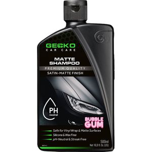 Gecko Matte Auto Shampoo 500ml - PH Neutraal - Bubblegum geur