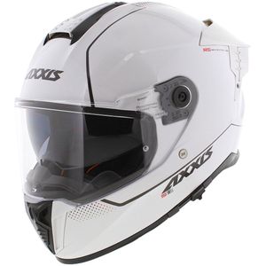 Axxis Hawk SV Evo Integraal helm solid glans parel wit S