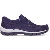 Wolky Veterschoenen Fly paars nubuck