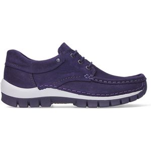 Wolky Veterschoenen Fly paars nubuck