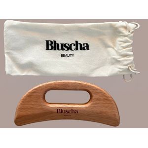 Bluscha - Luxe Gua Sha Lichaamstool – Scraper - GuaSha - Bindweefselmassage - Anti Cellulite - Cellulites - Drainage - Massageapparaat - Madero Therapie - Maderotherapie - Lymfedrainage - Bindweefselmassage - Bodysculpting - Lymfe