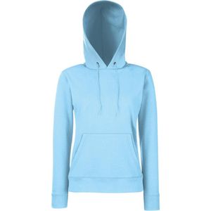 Fruit of the Loom - Lady-Fit Classic Hoodie - Poederblauw - XXL