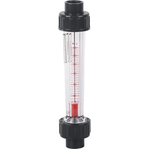 Plastic Buis Water Stromingsmeter LZS15D - 60-600L/H - Waterkwaliteit Instrumentatie - Rotameter LZS 15 - Vloeistofstromingsmeter Dubbele Vlotter .