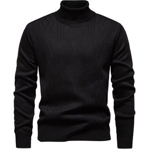 Truien - coltrui - heren truien, casual slim fit longsleeve truien voor de herfst en winter warme truien top