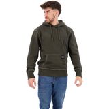 Superdry Contrast Stitch Relaxed Sweatshirt Met Rits Groen Man