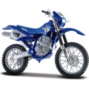 Maisto YAMAHA TT-R 250 blauw Enduro Motor  schaalmodel 1:18