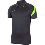Nike Academy 20 Pro Dri-fit Korte Mouw Poloshirt Grijs XL Man