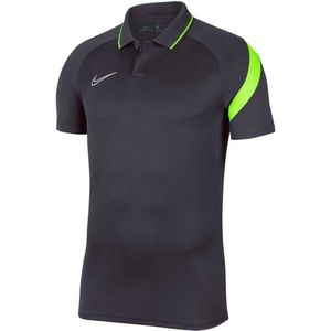 Nike Academy 20 Pro Dri-fit Korte Mouw Poloshirt Grijs XL Man