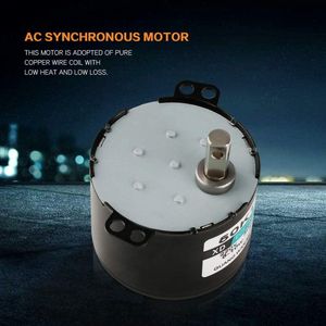 AC 220 (V) 5 RPM 10 RPM 15 RPM 30 RPM 50 RPM Synchrone motor met lage snelheid 6-10 W elektrische motor met geringe geluidssterkte voor industriële machines vaatwassers Sportuitrusting(5 toeren) - Elektrische motor met lage snelheid .