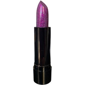 Easy Paris Cosmetics - Glitter Lipstick - Transparant met paarse mini glitters - Bewitch - Nummer 4 - 1 stuks