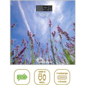 LITTLE BALANCE - Weegschaal - Lavendel - USB-C - Gerecycled Plastic