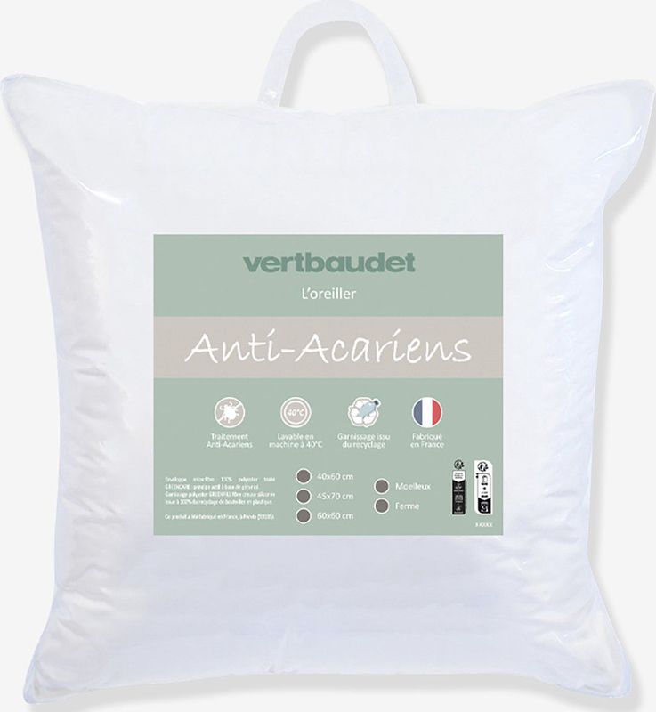 Hoofdkussen - Katoen - Wit