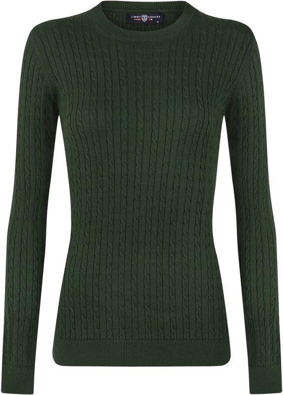 Jimmy Sanders Trui  donkergroen