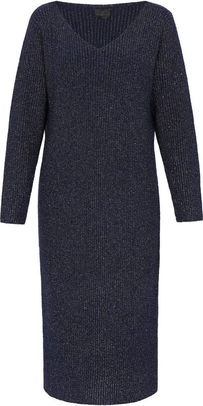 DreiMaster Klassik Gebreide jurk  navy