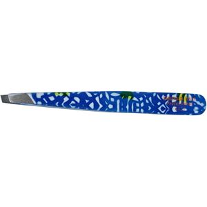 Baruffaldi - Professional - Pincet - Schuine Punt - Mozaiekprint - 9,5cm.