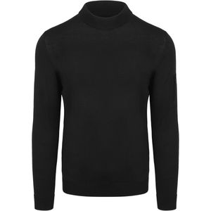Suitable Trui Cooldry Knit Turtleneck Zwart - Maat M - Heren
