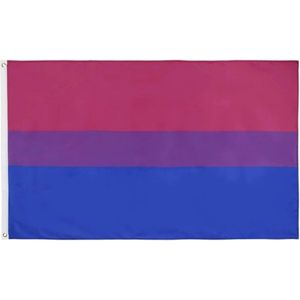 Biseksuele LGBT Pride Vlag 90x150CM